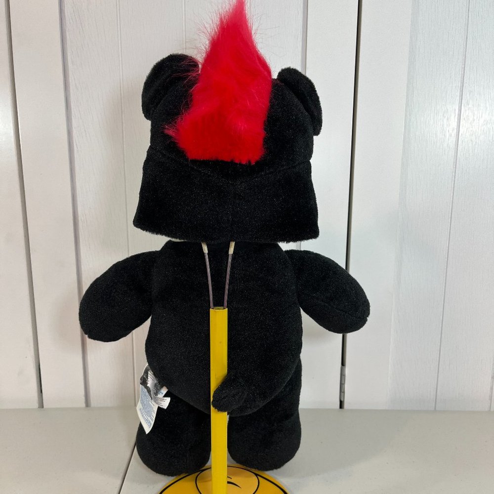 Build A Bear Mohawk Star Wars Darth Vader w/ NEW Checkered Pajamas and Sound - Picture 9 of 12